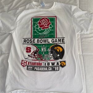 White 2016 Rose Bowl Game T-Shirt